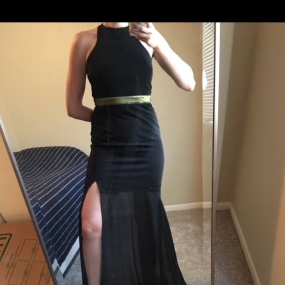 Express Black Formal Dress